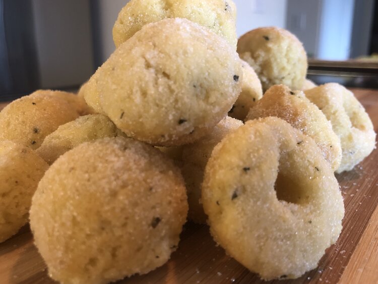 olive oil lemon rosemary donut bites - Image 2